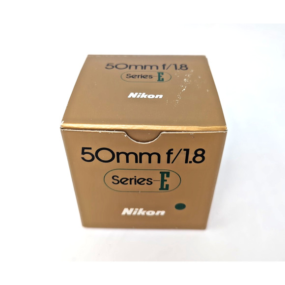 NEW CIB Nikon Series E 50mm f/1.8 Camera Lens - Made in Japan complete fast ship - Picture 1 of 6